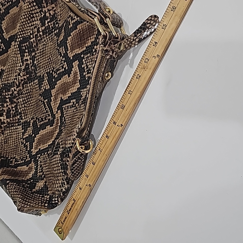Stuart Weitzman Python Hobo Studded Shoulder Bag … - image 5